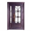 Steel Glass Single Commercial Exterior Door