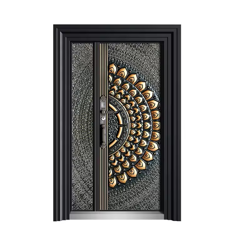 Main-04 Aluminum Security Doors Anti Bullet Hot Exterior Carmen Door