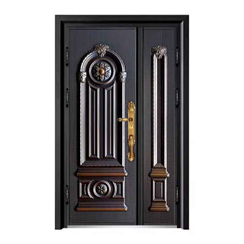 Heavy Aluminum Casting Luxury Villa Entrance Door