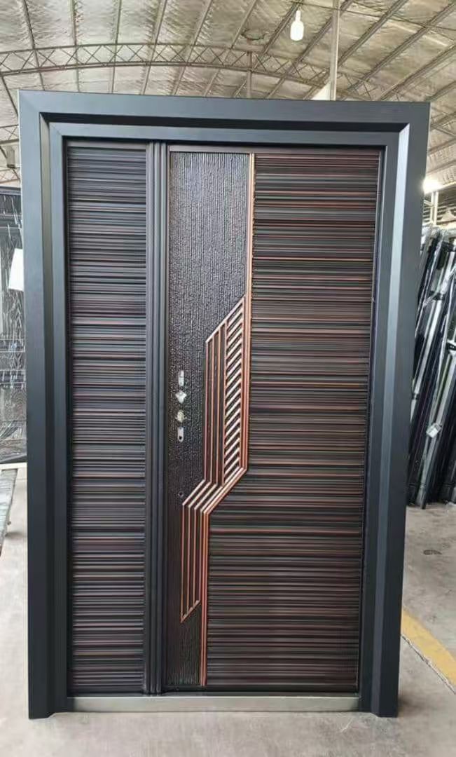 Exterior Carving Cast Aluminum Door Cast Aluminum Door