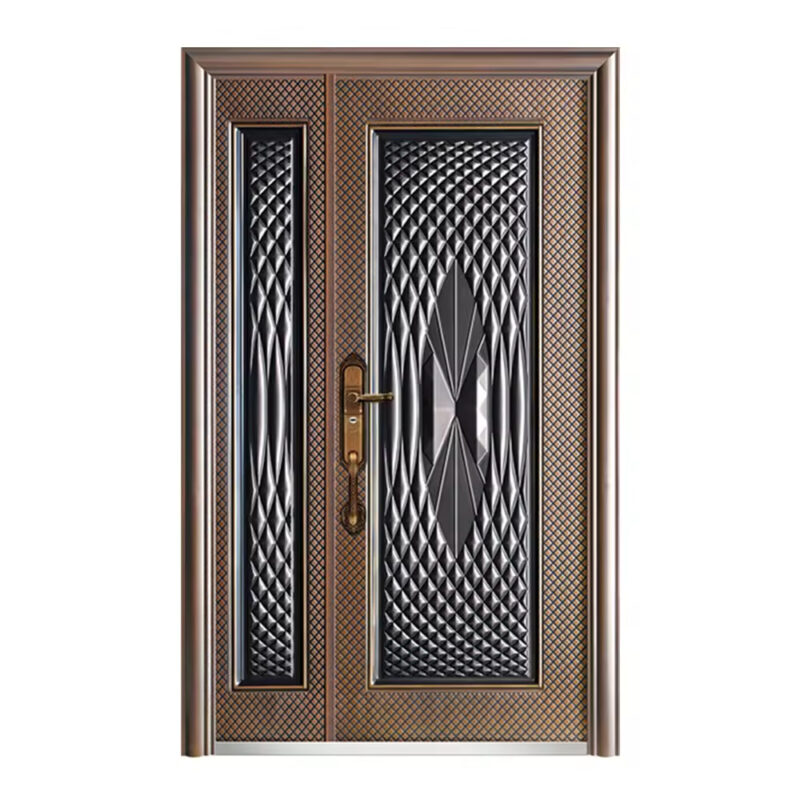 Main-05 Wholesale Copper Painting Steel Anti-rust Doors